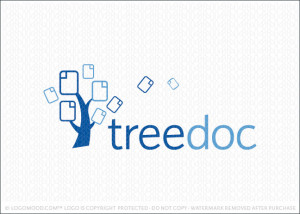 Tree Document Logo For Sale