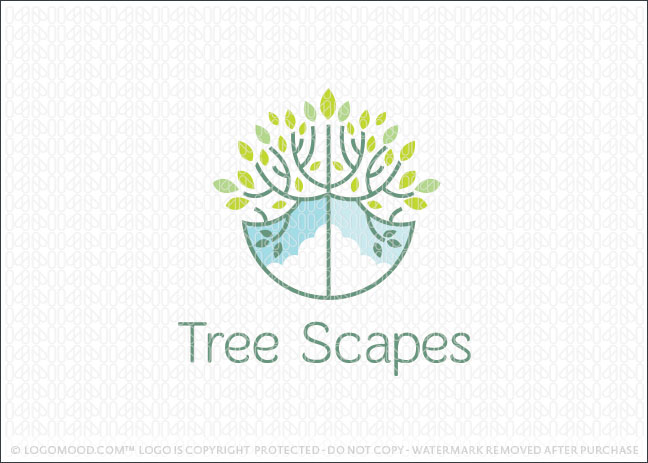 Tree Scapes Logo For Sale