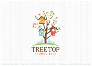 Tree Top Community Logo For Sale