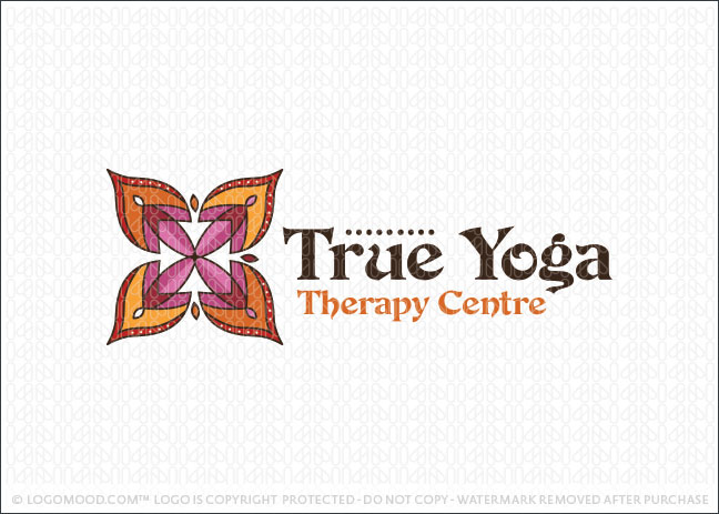 True Yoga Therapy Centre Logo For Sale