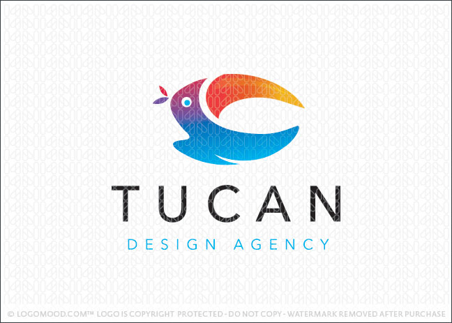 Tucan Bird Logo For Sale
