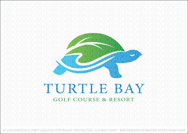 Turtle Bay Golf Course Logo For Sale