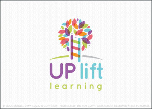 Up Lift Learning Ladder Tree Logo For Sale