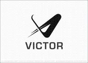 Victor Sports& Fitness Logo For Sale