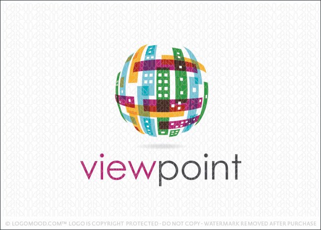 View Point City World Logo For Sale