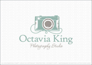 Vintage Photography Camera Logo For Sale