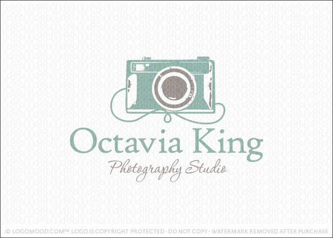 Vintage Photography Camera Logo For Sale