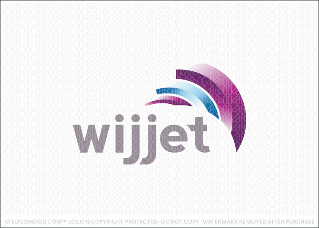 Wijjet Abstract Symbol Logo For Sale