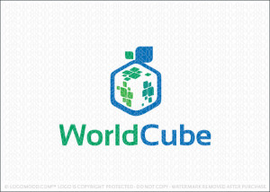 World Cube Logo For Sale