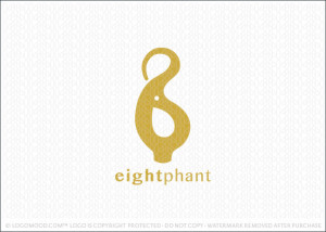 Eightphan Elephant Logo For Sale