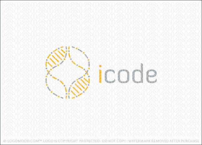 i code dna Logo For Sale