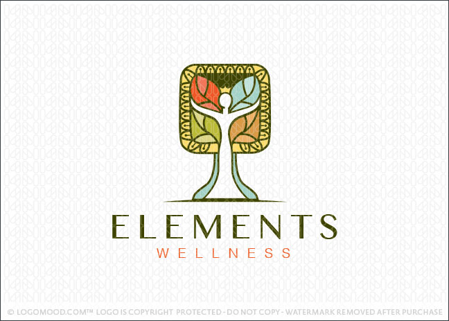 Elements Wellness Logo for Sale