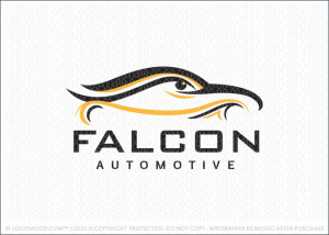 Falcon Automotive Company Logo For Sale