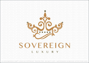 Luxury Crown Company Logo For Sale