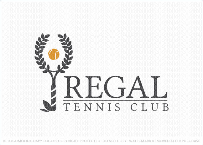Regal Tennis Club Logo For Sale