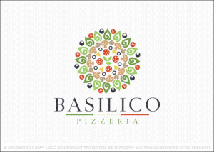 Pizzeria Pizza Business Logo For Sale