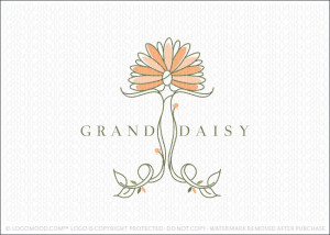 Daisy Garden Woman Company Logo For Sale