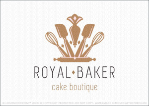 Royal Baker Crown Company Logo For Sale