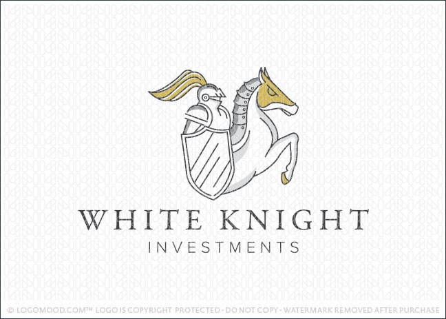 White Knight Business Logo For Sale