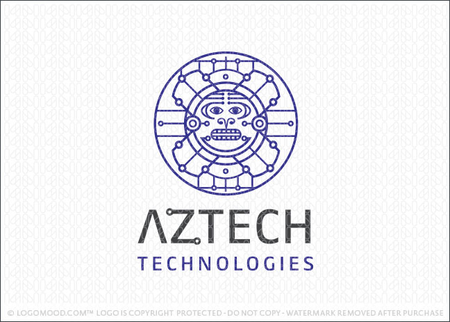 Readymade Logos for Sale Aztec Technologies | Readymade Logos for Sale
