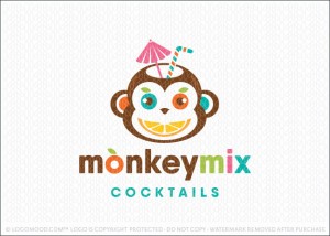 Fruity Monkey Company Logo For Sale