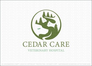 Cedar Creek Animal Care Logo For Sale