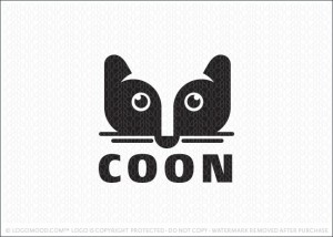 Raccoon Logo Design For Sale