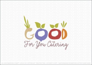 Good Vegetables Health Food Logo For Sale