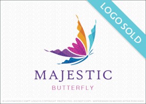 Majestic Butterfly Logo Sold