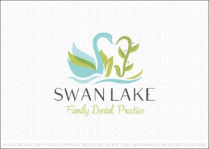 Swan Lake Dental Logo For Sale