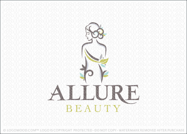 Beautiful Woman Spa Beauty Logo For Sale