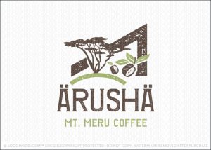 Arusha Coffee Logo For Sale