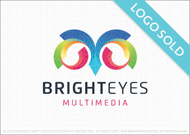 Bright Eyes Owl Logo Sold