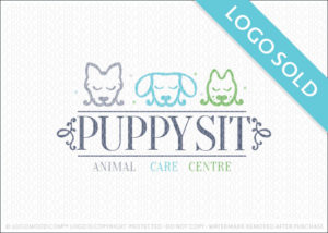 Puppy Sit Logo Sold