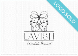 Lavish Chocolate Gourmet Logo Sold