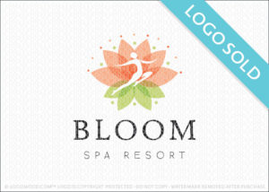 Bloom Spa Resort Logo Sold