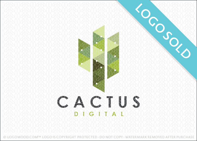 Cactus Digital Logo Sold