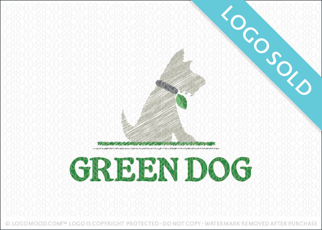 Green Dog Logo Sold