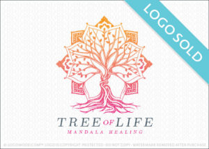 Tree Of Life Mandala Logo Sold