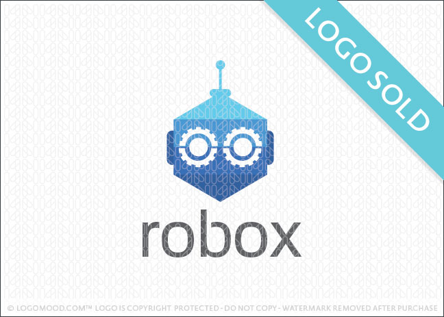 Robox Robot Logo Sold