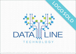 Data Line Technology Tree Logo Sold