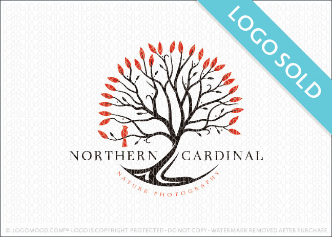 Northern Cardinal Logo Sold