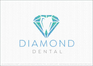 Diamond Dental Practice Logo For Sale