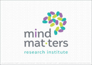 Mind Matters Abstract Brain Mind Logo For Sale