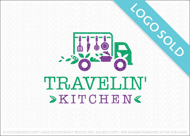 Travelin' Kitchen Logo Sold