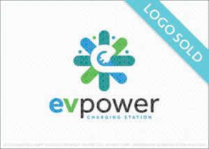 Electric Vehicle Power Logo Sold