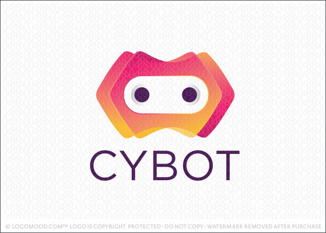 Cybot Robot Readymade Logos For Sale