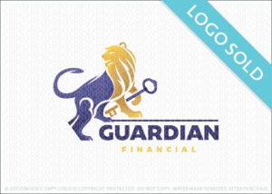 Guardian Key Lion Logo Sold