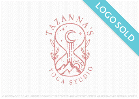 Tazanna Yoga Studio Logo Sold