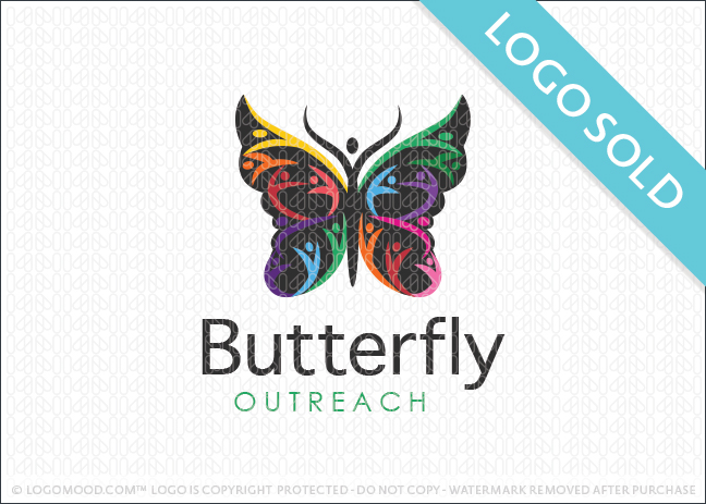 Butterfly Outreach Logo Sold